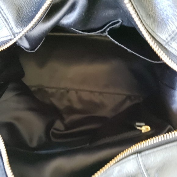 Coach Campbell Leather Turnlock Large Satchel - Picture 8 of 14